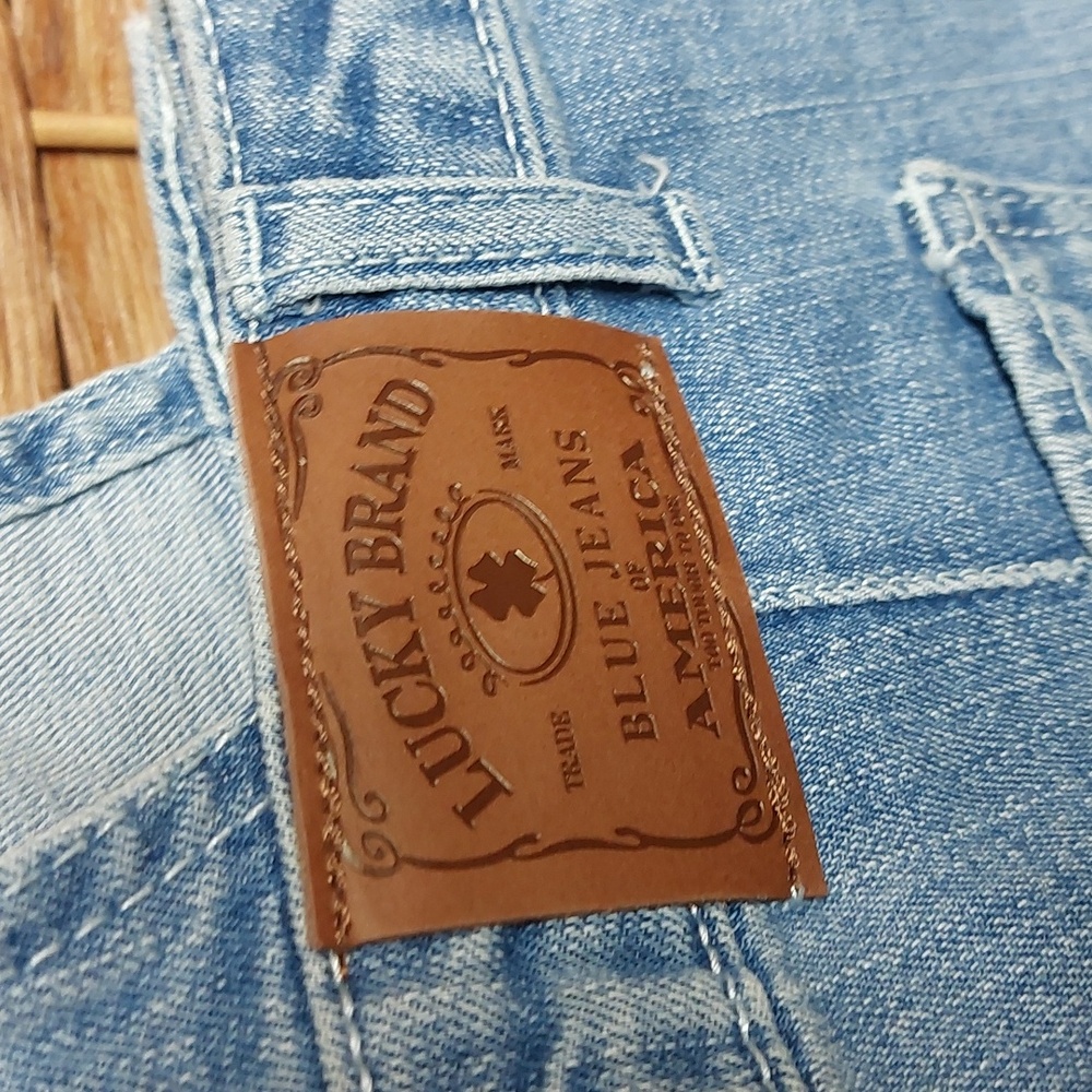 Lucky Brand Girls Shortalls Size 7 - Picture 5 of 9